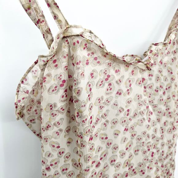 TRIPP NYC Sleeveless Chiffon Ruffle Mini Dress Women's Size XL - Picture 5 of 8